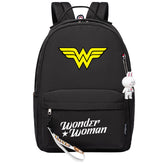 Wonder Woman Diana Prince Cosplay Backpack School Bag Water Proof